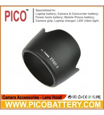 ET-60 II lens hood for Canon EF 75-300MM F/4-5.6 III EF-S 55-250mm f/4-5.6 IS BY PICO